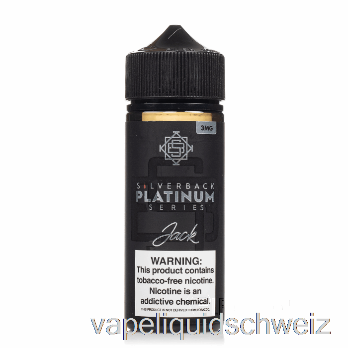 Jack - Silverback Platinum Series - 120 Ml 0 Mg Vape Ohne Nikotin